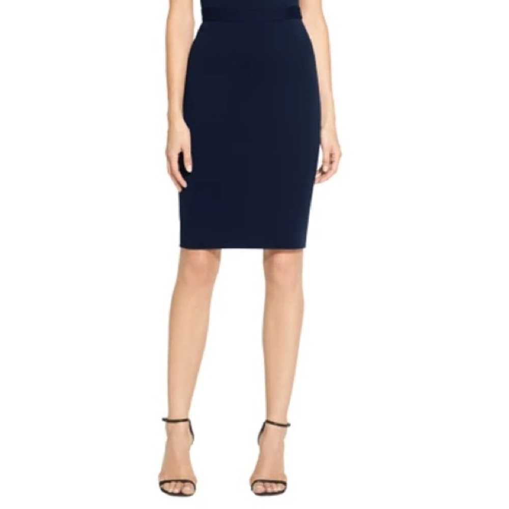 St. John Knit Navy Pencil Skirt